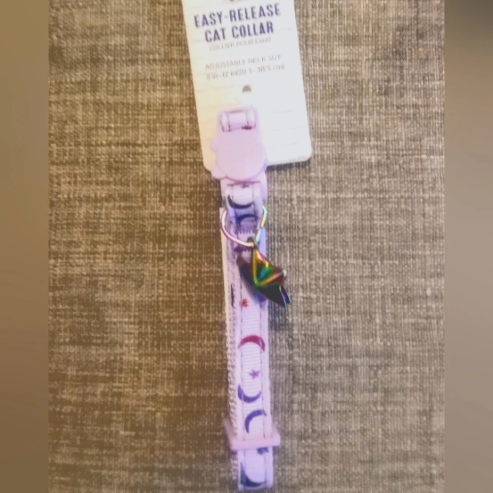 NWT 4 Easy Release Cat Collars Size Adult